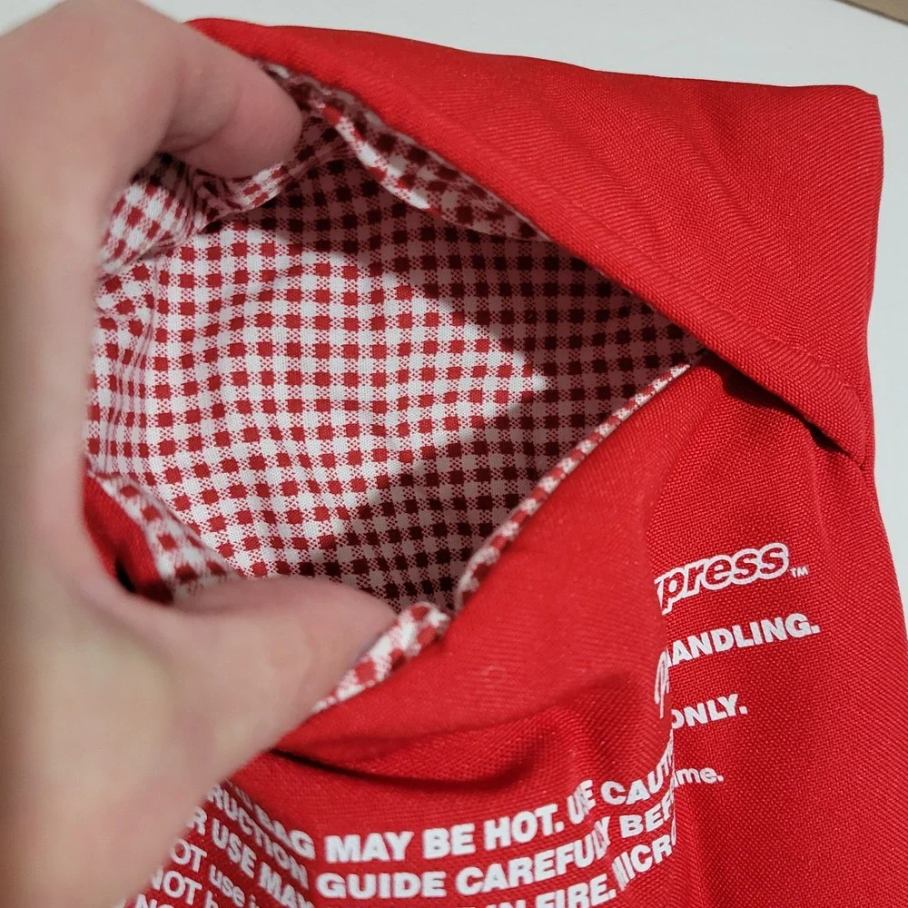Potato Express Microwave Potato Cooker Bag Red Cooks‎ Up to 4 Potatoes in 4 Min